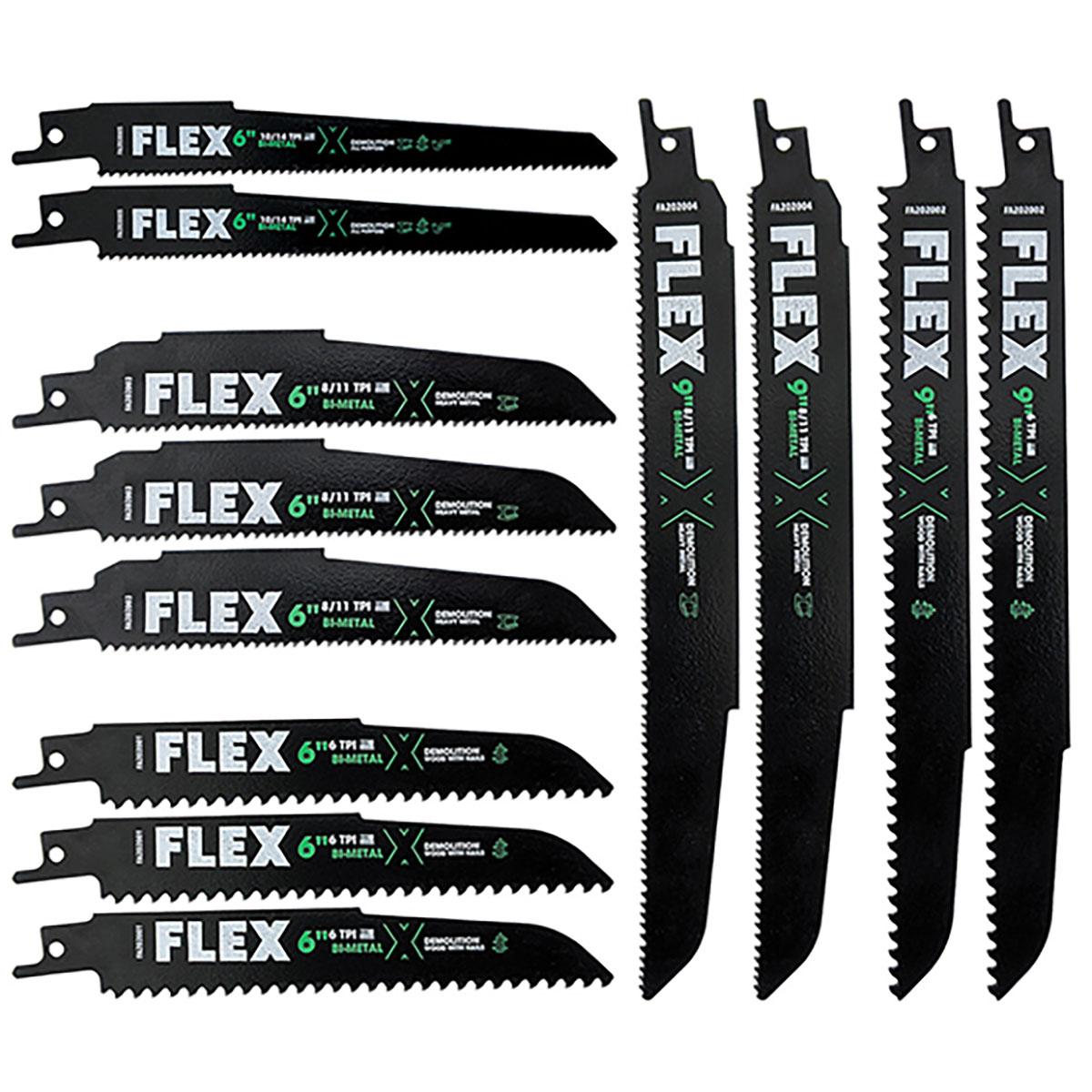 Flex Reciprocating Saw 12 Blades